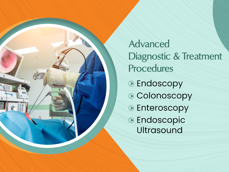 ADVANCED DIAGNOSTIC & TREATMENT PROCEDURES: Endoscopy, Colonoscopy, Enteroscopy & Endoscopic Ultrasound by Dr. Shankar Bhanushali, Top Gastroenterologist, Hepatologist specialised in diagnostic & therapeutic endoscopic procedures & liver transplantation surgeries in Ulwe, Navi Mumbai.